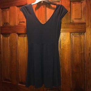 Hollister navy blue skater dress